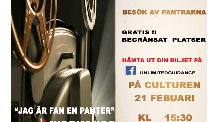 Jag är fan en panter – affisch