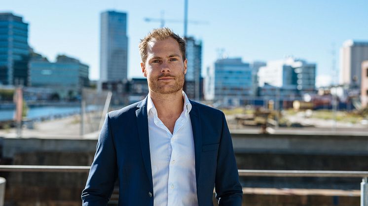 Viktor Karlsson, VD för Telavox, är redo för expansion till Finland.