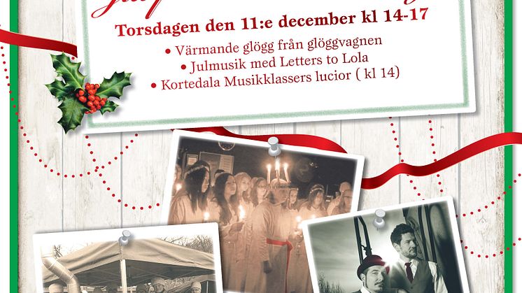 Jul på Kortedala Torg  - 11 dec kl 14-17