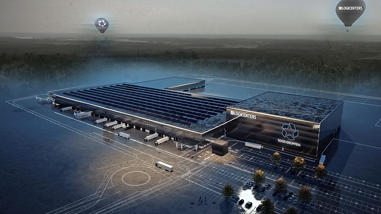 För Dahl Bålsta används BREEAM-SE 2017 New Construction som certifieringssystem. Bild: NREP 