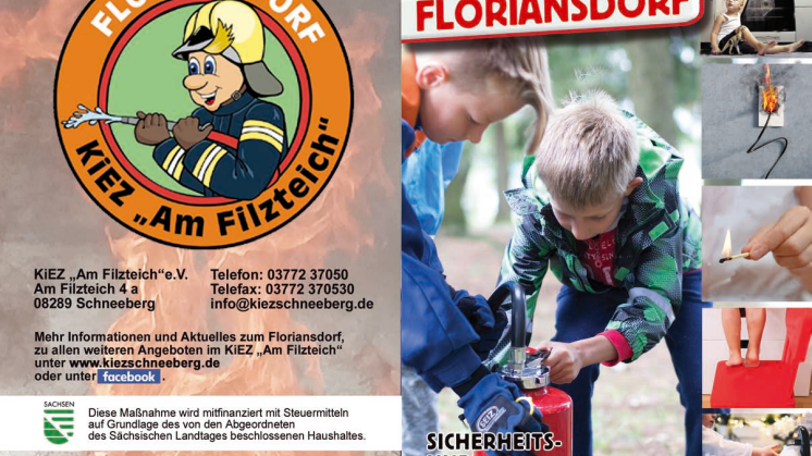 Flyer Floriansdorf KiEZ "Am Filzteich"