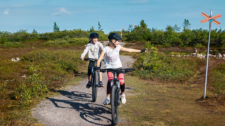 Velg riktig utstyr og hold deg til merkede stier når du legger ut på tur til fots eller på sykkelsetet i sommerfjellet