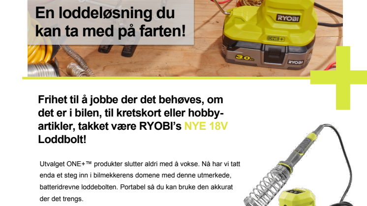 En loddeløsning du kan ta med på farten!