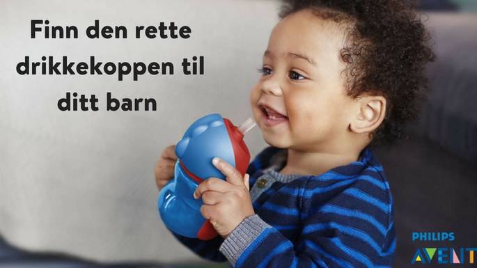 Finn den rette drikkekoppen til ditt barn