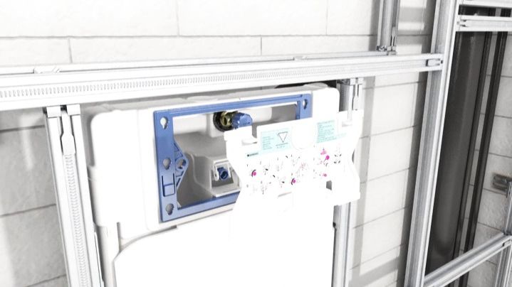 Geberit GIS sanitetsväggar - installationsfilm