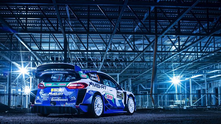 ​Nu presenteras Ford Fiesta WRC med en ny iögonfallande design inför FIA World Rally Championship 2020.