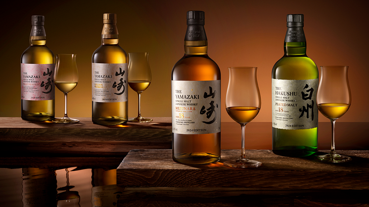 THE HOUSE OF SUNTORY TILLKÄNNAGER LANSERINGEN AV DEN BANBRYTANDE TSUKURIWAKE-SERIEN 2024