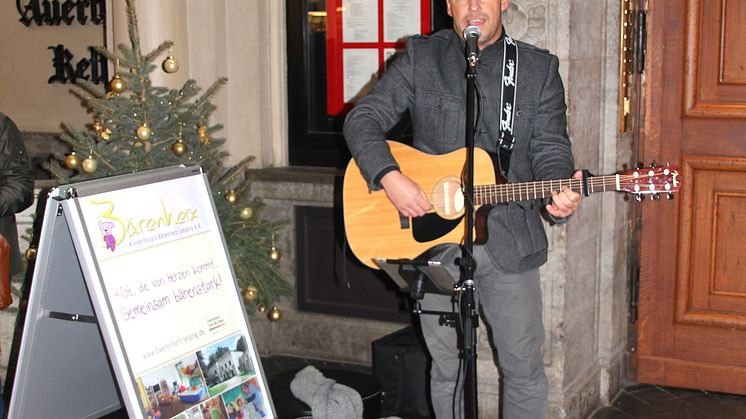 Der Bärenherz-Weihnachtsstand: Eine gelungene Veranstaltung in der Mädler-Passage