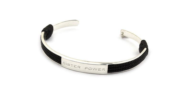 Sister Power, armband i silver