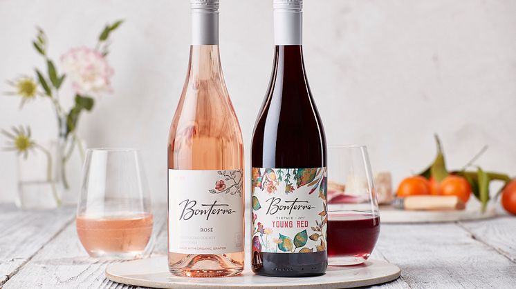 Bonterra Organic Vineyards i Mendocino County dyrker kun økologisk og biodynamisk