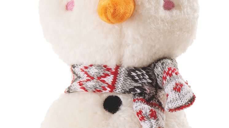 Little&Bigger ScandiClassics Dog Toy Snowman