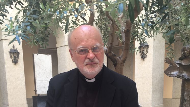 Anders Arborelius i Rom den 14 juni