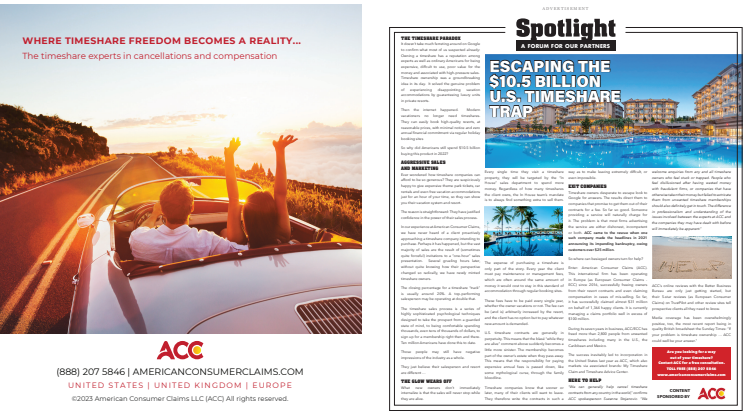 New York Post article:  Escaping the $10.5 billion US timeshare trap