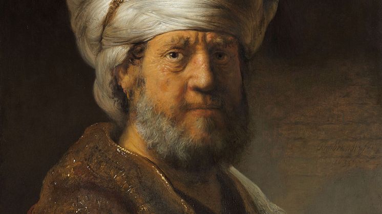 Rembrandt Harmensz van Rijn Brustbild eines Mannes in orientalischer Kleidung 1635 