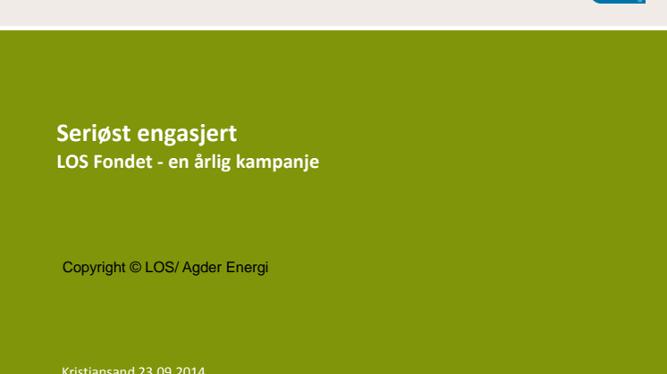LOS - Seriøst engasjert