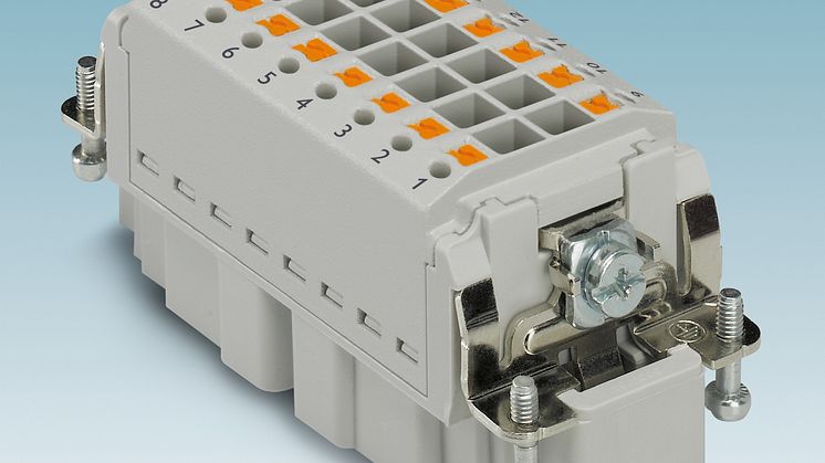 Connect contact inserts in no time