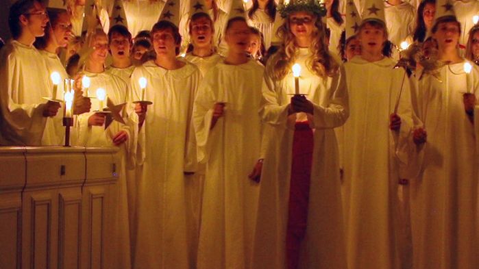 Luciakonsert i Uppsala Domkyrka