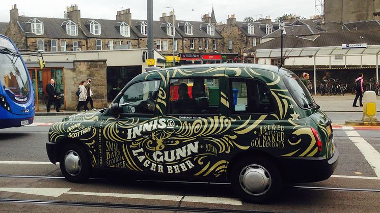 Innis & Gunn Lager taxi