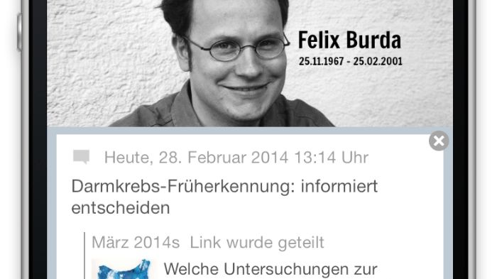 März 2014 - die kostenlose Smartphone-App zum Darmkrebsmonat März