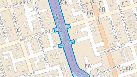 MAP 1 Portland Place