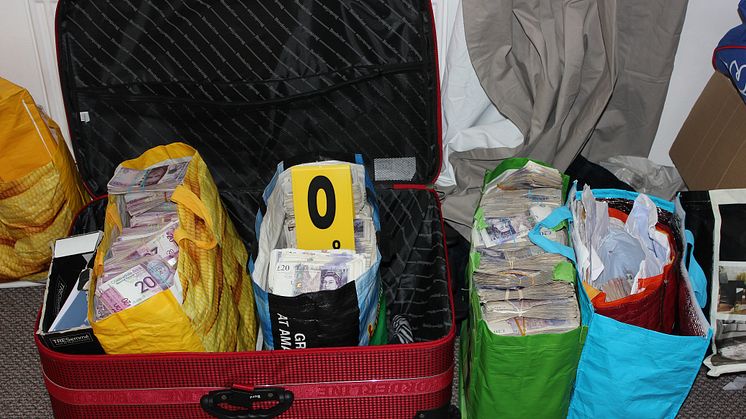 Cash seized in Coventry