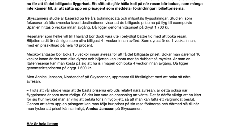 Då ska du boka din semesterresa