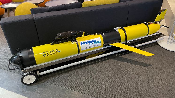 The latest addition to the expanding fleet of gliders and technology at Akvaplan-niva