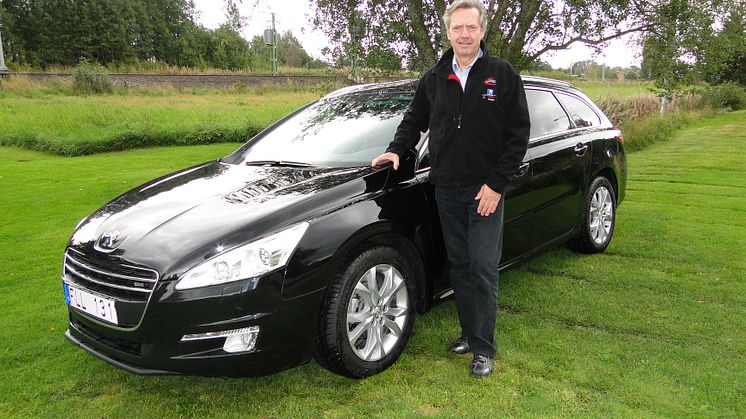 Peugeot kör miljöbilsrally med iOn och 508 e-HDi!