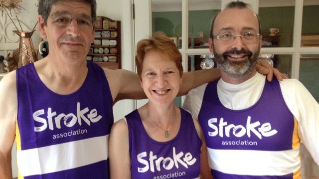 ​Six Striding for Stroke take on half marathon for the Stroke Association
