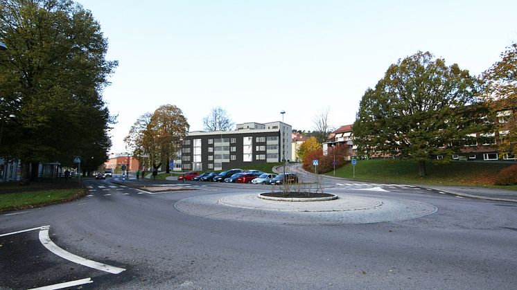 Först till kvarn för bostad i AB Bostäders nya kvarter Solrosen i Borås