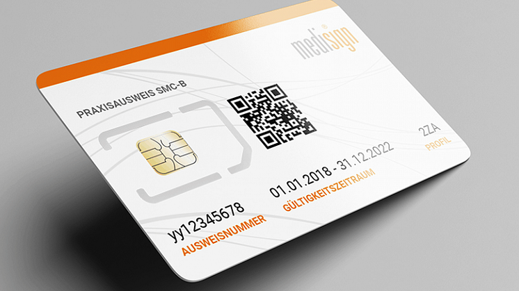 Bild: Elektronischer Praxisausweis, medisign SMC-B