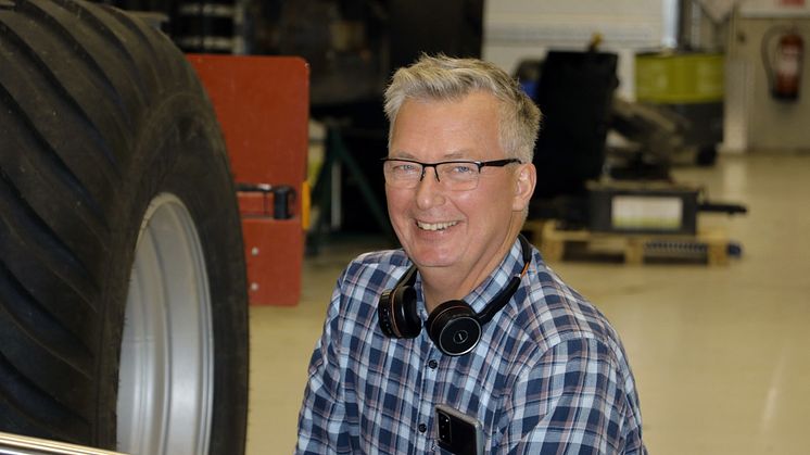 Christer Areskoug är en av specialisterna på tekniska supporten.