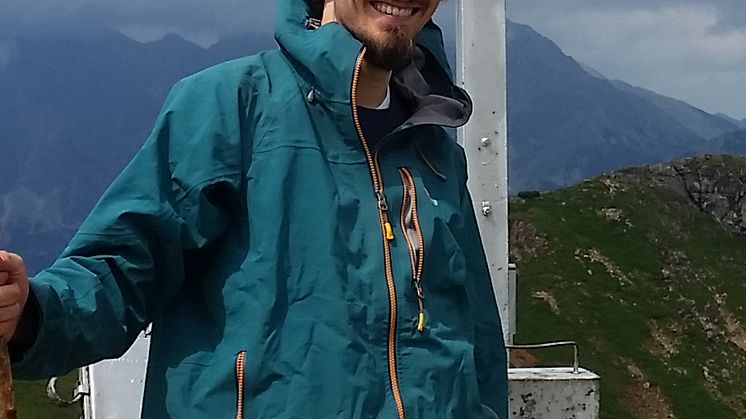 Sebastian Scher, forskare vid Meteorologiska institutionen. 