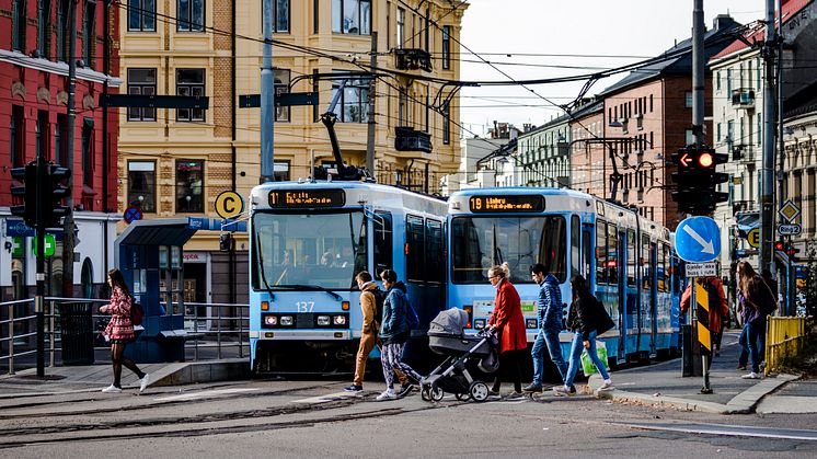 Ny fase i Trikkeprogrammet fra 18. mai: Majorstuen