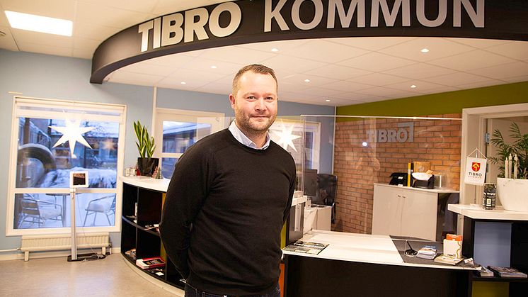 Johan Almgren blir ny näringslivschef i Tibro i början av mars 2024. Foto: Christina Froh