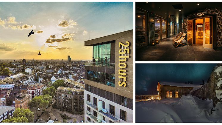 25H Hotel Das Tour, Düsseldorf, Downtown Camper by Scandic, Stockholm, Niehku Mountain Villa, Riksgränsen