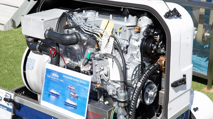 Hi-res image - Fischer Panda UK - The Fischer Panda 25i generator bought by The Majestic Line (Scotland) Ltd