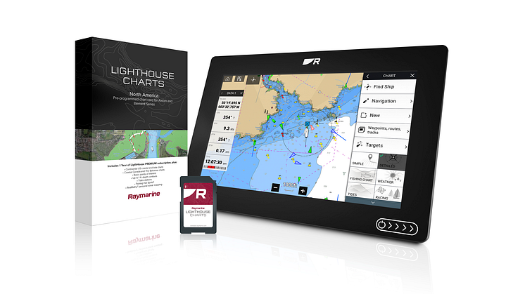High res image - Raymarine - Axiom+ LH Charts & SD card