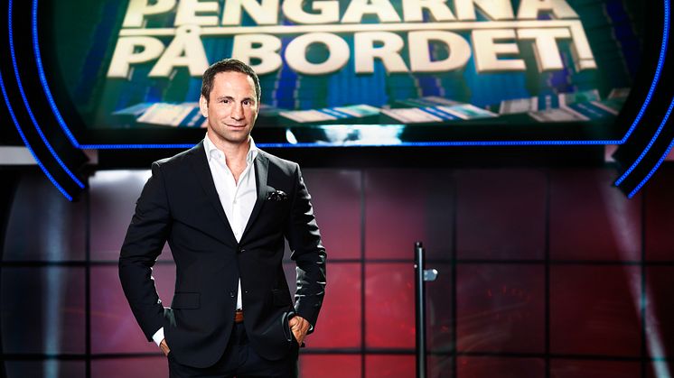 1 oktober startar Miljonlotteriets Pengarna på bordet i TV4 med Paolo Roberto som programledare