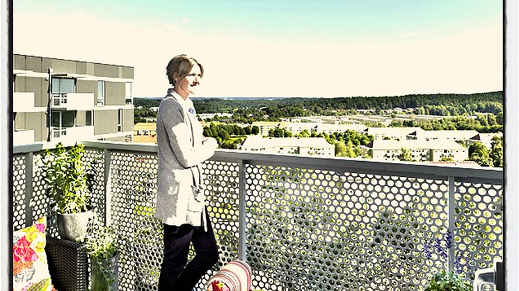 HSB Göteborg ledig lägenhet brf Vitsippan Tuve etta med balkong