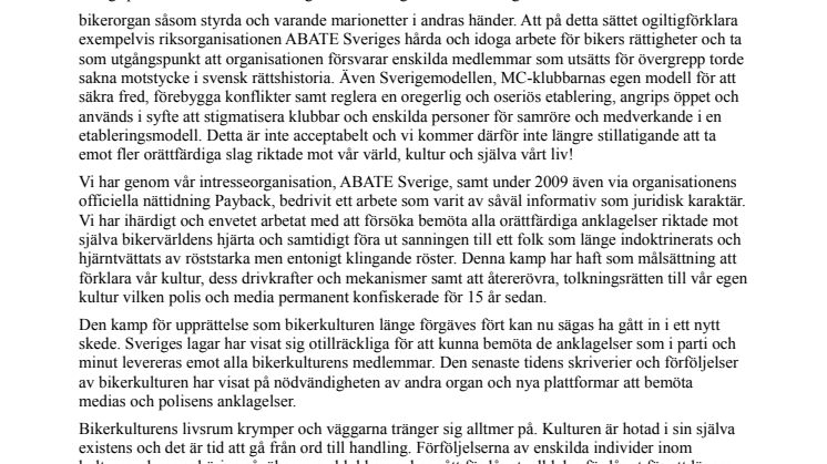 Allmän Programförklaring för Frihetspartiet