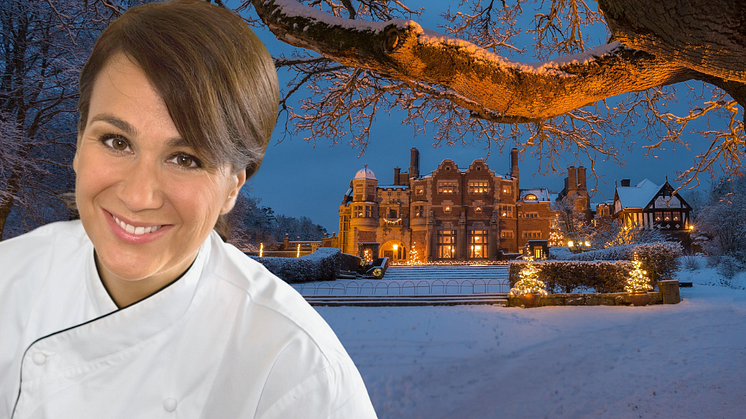 Alexandra Zazzi lagar mat och ger sina bästa jultips under Tjolöholms julmarknad.