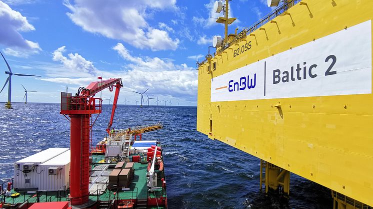 ‘The waters of the Baltic and the low turbine height make the gangway system on the ’Esvagt Dana’ ideally suited to the work that needs doing there.'