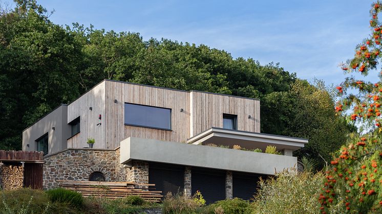 Charakterstark & langlebig: Fassade aus Kebony Character