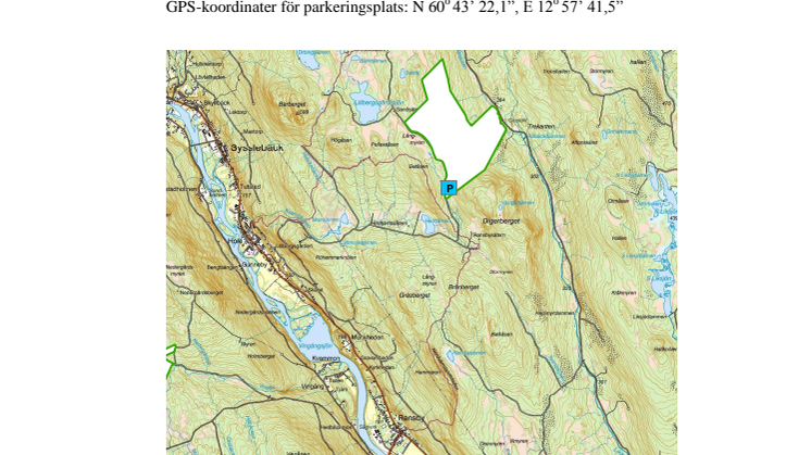 Väganvisning Lisselberget 2013