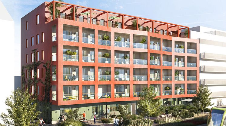 3D bild White Arkitekter 