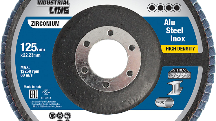Flexovit Lamellrondell Industrial Line HD - Ovansida