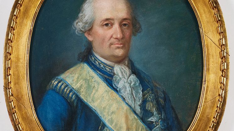 Porträtt av Nils Mannerskantz av Jonas Forsslund