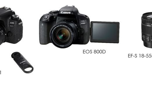 Kvaliteten talar för sig själv i Canons nya systemkameror och objektiv – EOS 77D och EOS 800D