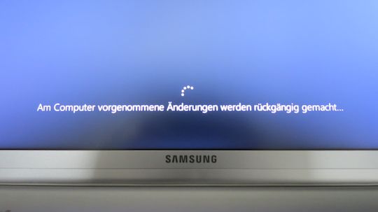 Wie behebt man die Fehlermeldung „Am Computer vorgenommene Änderungen werden rückgängig gemacht“?